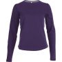 Kariban női hosszúujjú póló, Purple