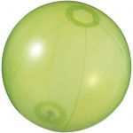 Ibiza átlátszó strandlabda, lime zöld (10037002)