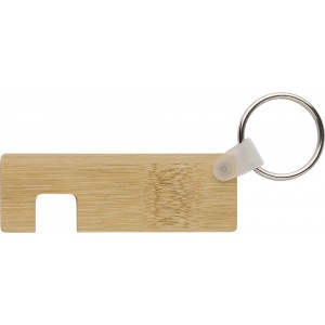 Bambusz kulcstart/telefontart, barna (rasztali felszerels)
