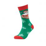 Karácsonyi zokni M, zöld (CX1503-09)