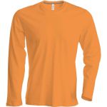 Kariban férfi hosszúujjú póló, Orange (KA359OR)