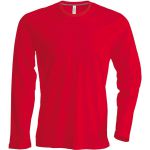 Kariban férfi hosszúujjú póló, Red (KA359RE)