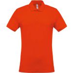 Kariban férfi piké póló, Orange (KA254OR)