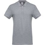 Kariban férfi piké póló, Oxford Grey (KA254OXG)