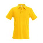 Kariban férfi piké póló, Yellow (KA241YE)