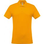 Kariban férfi piké póló, Yellow (KA254YE)