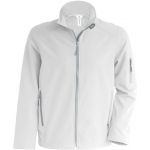 Kariban frfi softshell dzseki, White (KA401WH)