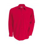 Kariban Jofrey hosszúujjú ing, Classic Red (KA545CR)