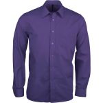 Kariban Jofrey hosszúujjú ing, Purple (KA545PU)