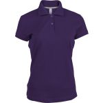 Kariban női Piké póló, Purple (KA242PU)