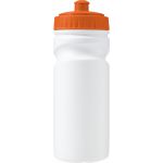 Kulacs, 500 ml, újrahasznosítható műanyag, narancs (7584-07)