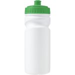 Kulacs, 500 ml, újrahasznosítható műanyag, zöld (7584-04)