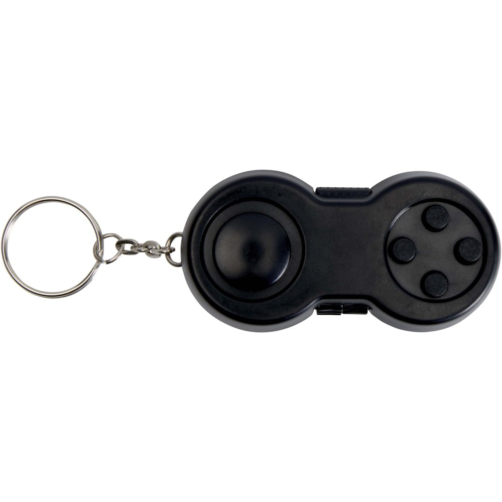 Fidgix fidget kulcstartó, fekete (kulcstartó)