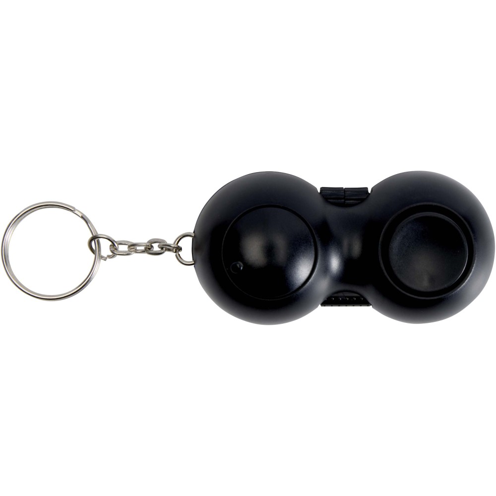 Fidgix fidget kulcstartó, fekete (kulcstartó)