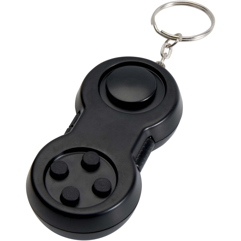 Fidgix fidget kulcstartó, fekete (kulcstartó)