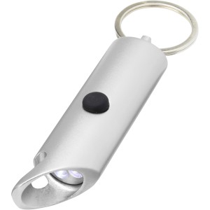 Flare LED lmpa s vegnyit kulcstart, ezst (kulcstart)