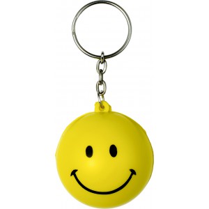Smiley kulcstartó, sárga (kulcstartó)