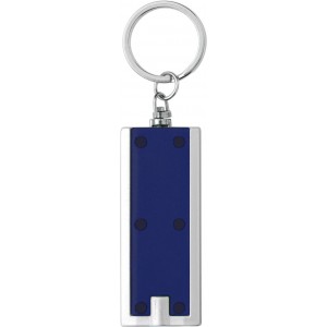 Világítós LED kulcstartó, kék (kulcstartó)