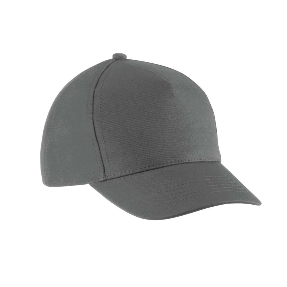 Kup 5 paneles gyerek baseballsapka, Dark Grey, U