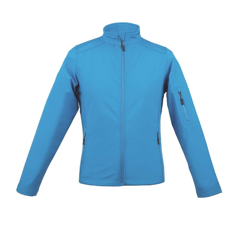 LEGEND 3-rétegű női softshell dzseki, Azure Blue, 4XL