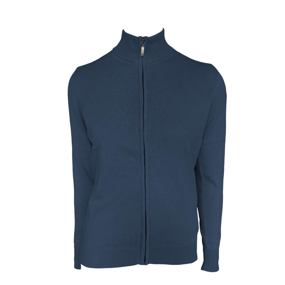 Legend Cipzáros női kardigán, Deep Blue, XL