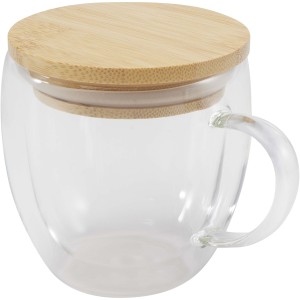 Lenora vegpohr bambusz fedllel, 250 ml, tltsz (bgre)