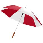 Lisa 23"-es automata esernyő, piros/fehér (10901712)
