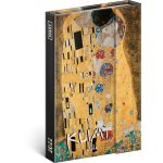 Mágnessel záródó agenda Gustav Klimt 2023, 11 × 16 cm (5412GK)