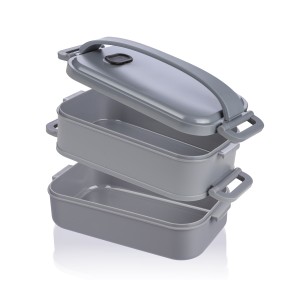 Ételdoboz, szürke