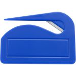 Műanyag levélbontó, kék (4505-23)