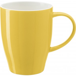 Porcelánbögre, sárga