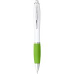Nash golyóstoll fekete tollbetéttel, fehér/lime zöld (10637109)