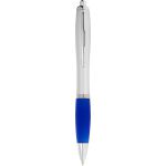 Nash golyóstoll kék tollbetéttel, ezüst/királykék (10707700)