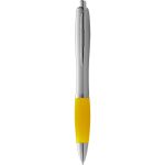 Nash golyóstoll kék tollbetéttel, ezüst/sárga (10707704)