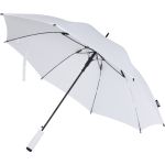 Niel 23" automata RPET esernyő, fehér (10941801)