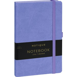 Notebook Lila, dotted, 13 � 21 cm