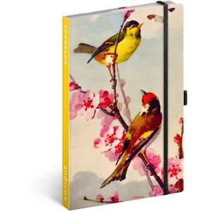 Notesz Birds ? Sakura by Kate�ina Winterov�, lined, 13 x 21 cm