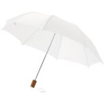 Oho 20"-es összecsukható esernyő, fehér (19547888)