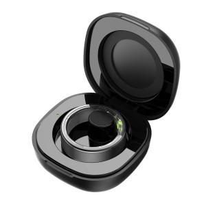 Prixton Orbyt okosgyűrű, fekete, 8-as méret (18,3 mm)