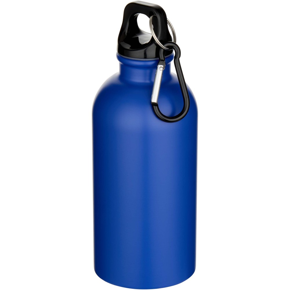 Oregon újraacél vizespalack karabinerrel, 400 ml, királykék