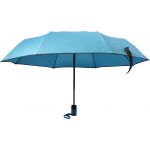 Összecsukható automata esernyő, világoskék (7964-18)
