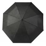 Összecsukható esernyő, fanyelű, fekete (4055-01)