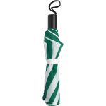 Összecsukható esernyő, zöld/fehér (4092-44)