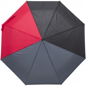 8 paneles automata eserny, piros/fekete (sszecsukhat eserny)