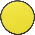 Összehajtható frizbi+tasak, sárga (3710-06)