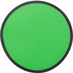 Összehajtható frizbi tasakkal, zöld (3710-29)