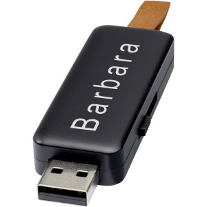 Gleam vilgt USB, 8GB, fekete (pendrive)