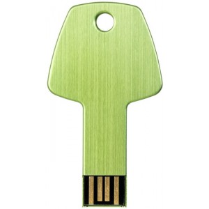 Kulcs pendrive, zld, 8GB (raktri) (pendrive)