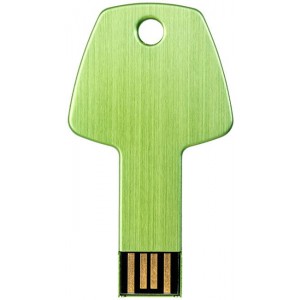 Kulcs pendrive, zld, 8GB (raktri) (pendrive)