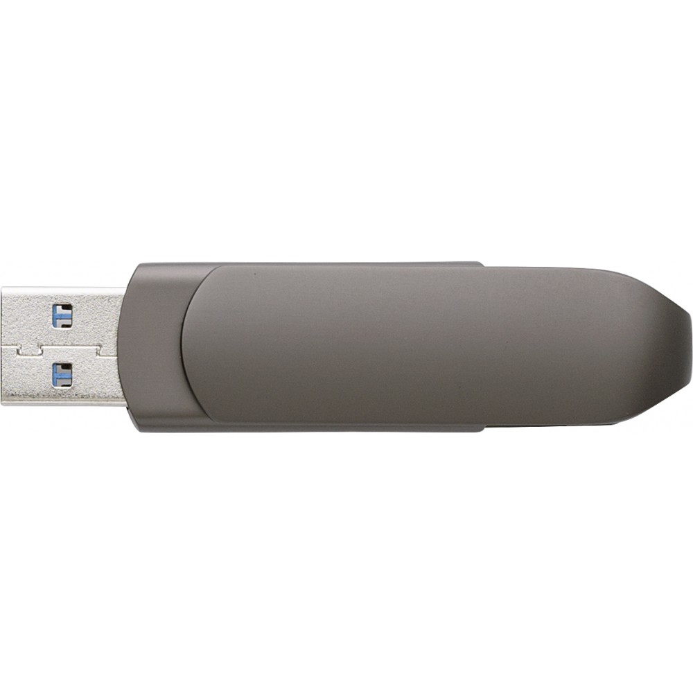 Pendrive 64 GB USB 3.0, acélszürke (pendrive)